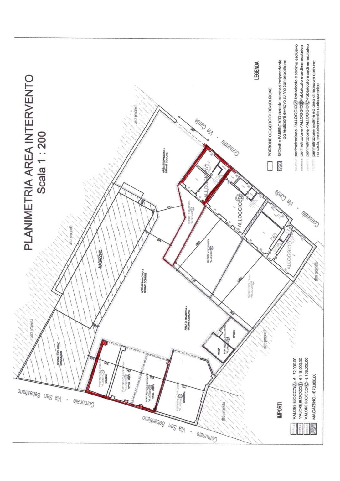Rustico via Cardè, 1, Moretta - planimetria 1