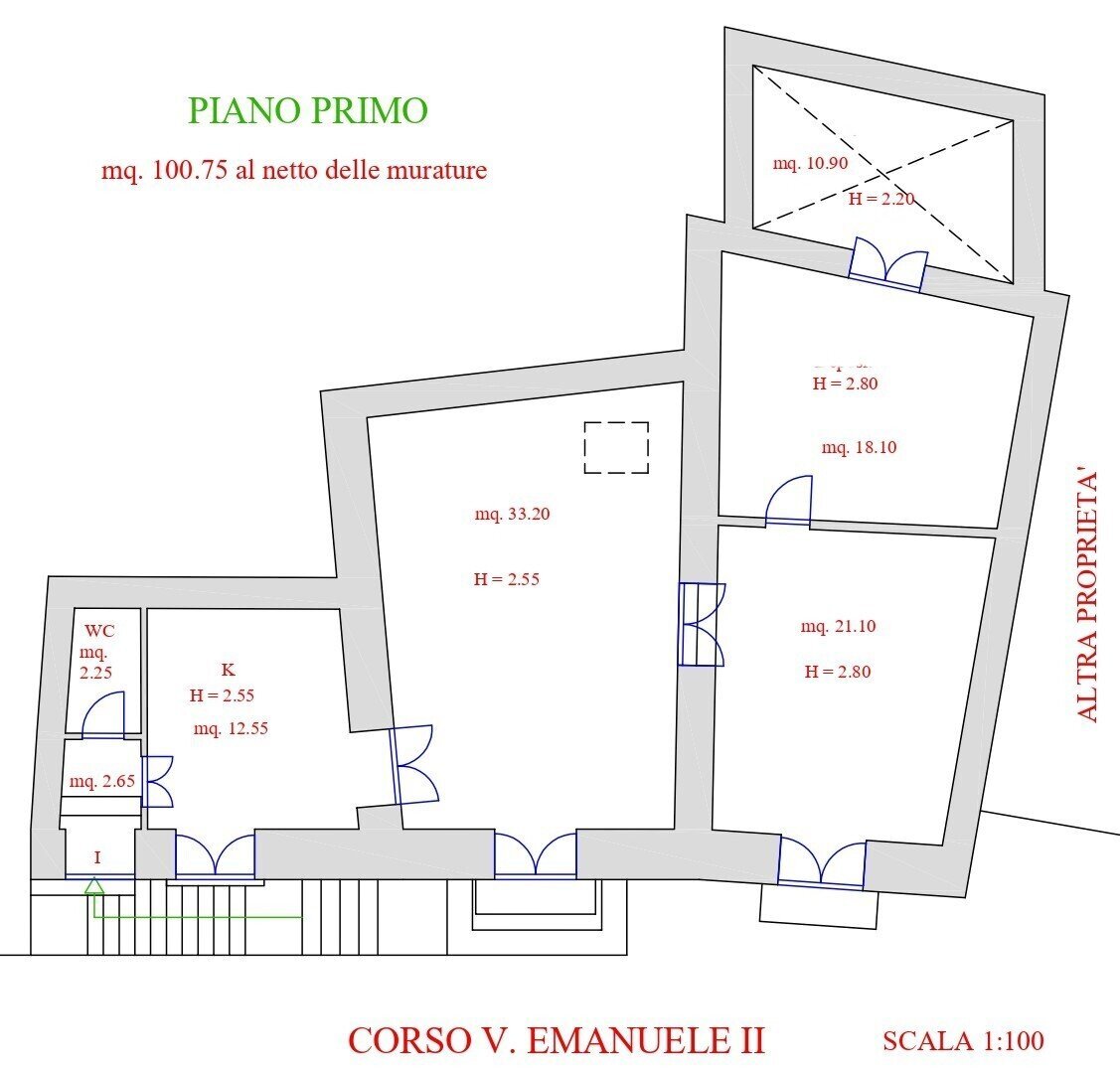Pianta Piano Primo_page-0001.jpg - Independent house San Fele - floor plans 1