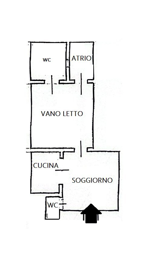 planimetria - Villa via marconi, Monopoli - planimetria 1