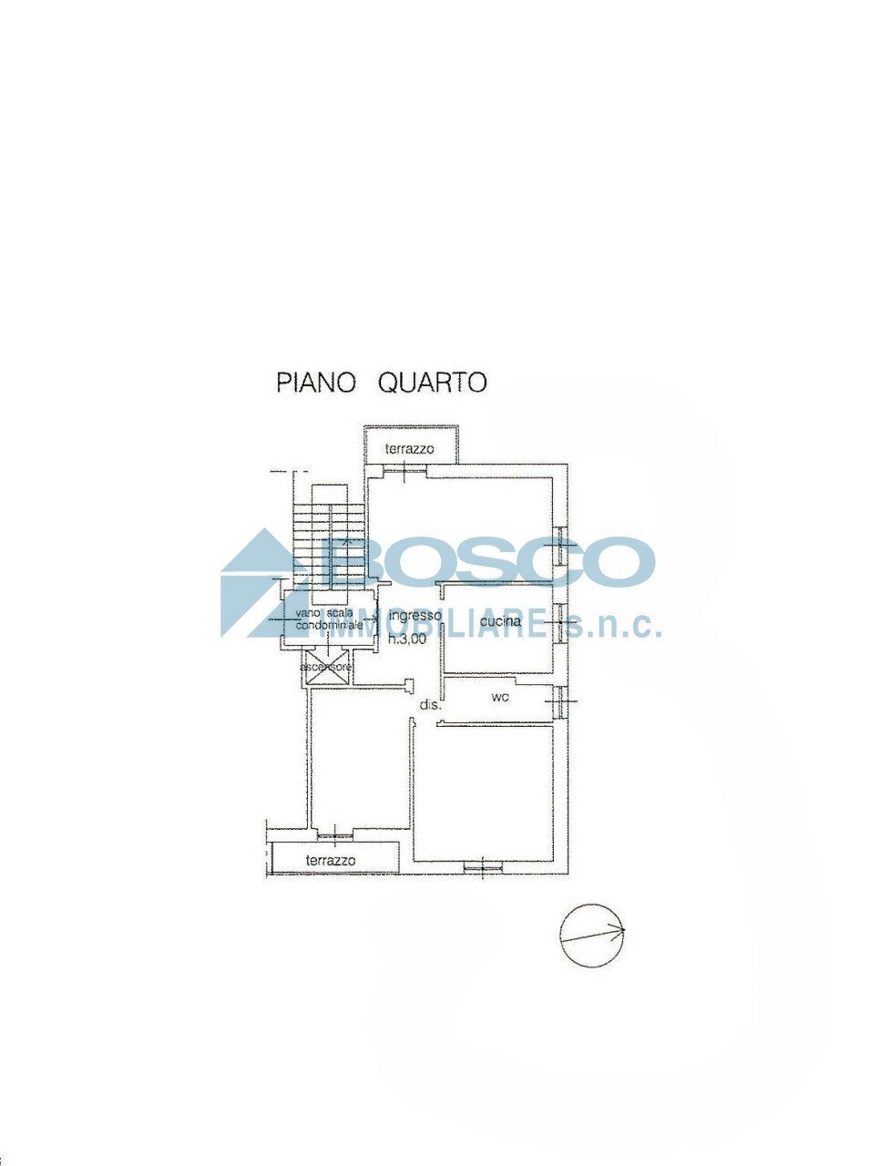planimetria.jpg - Quadrilocale Via Sarzana 175, La Spezia - planimetria 1