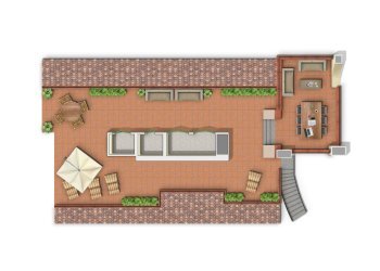 Piano Terrazza.jpg - Attico Via delle Passioniste 4, Monte Argentario - foto 6