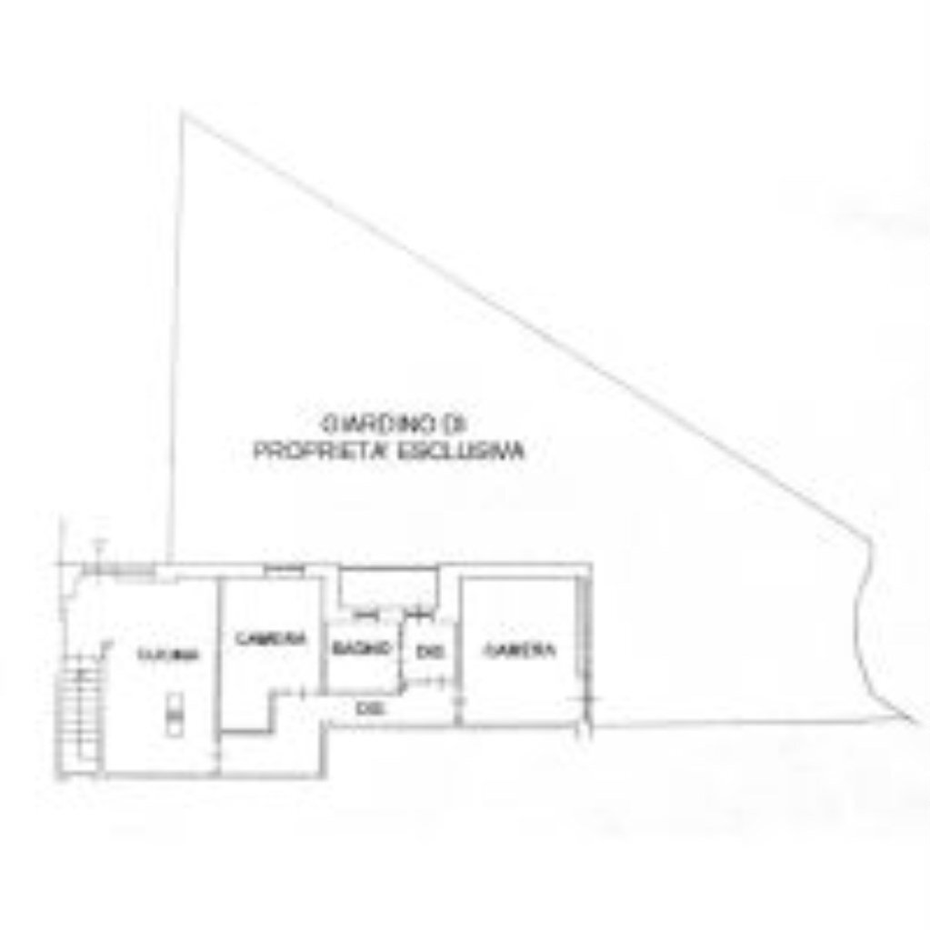 Trilocale Via Giovanni Servais, 126, Torino (zona Parella) - planimetria 1