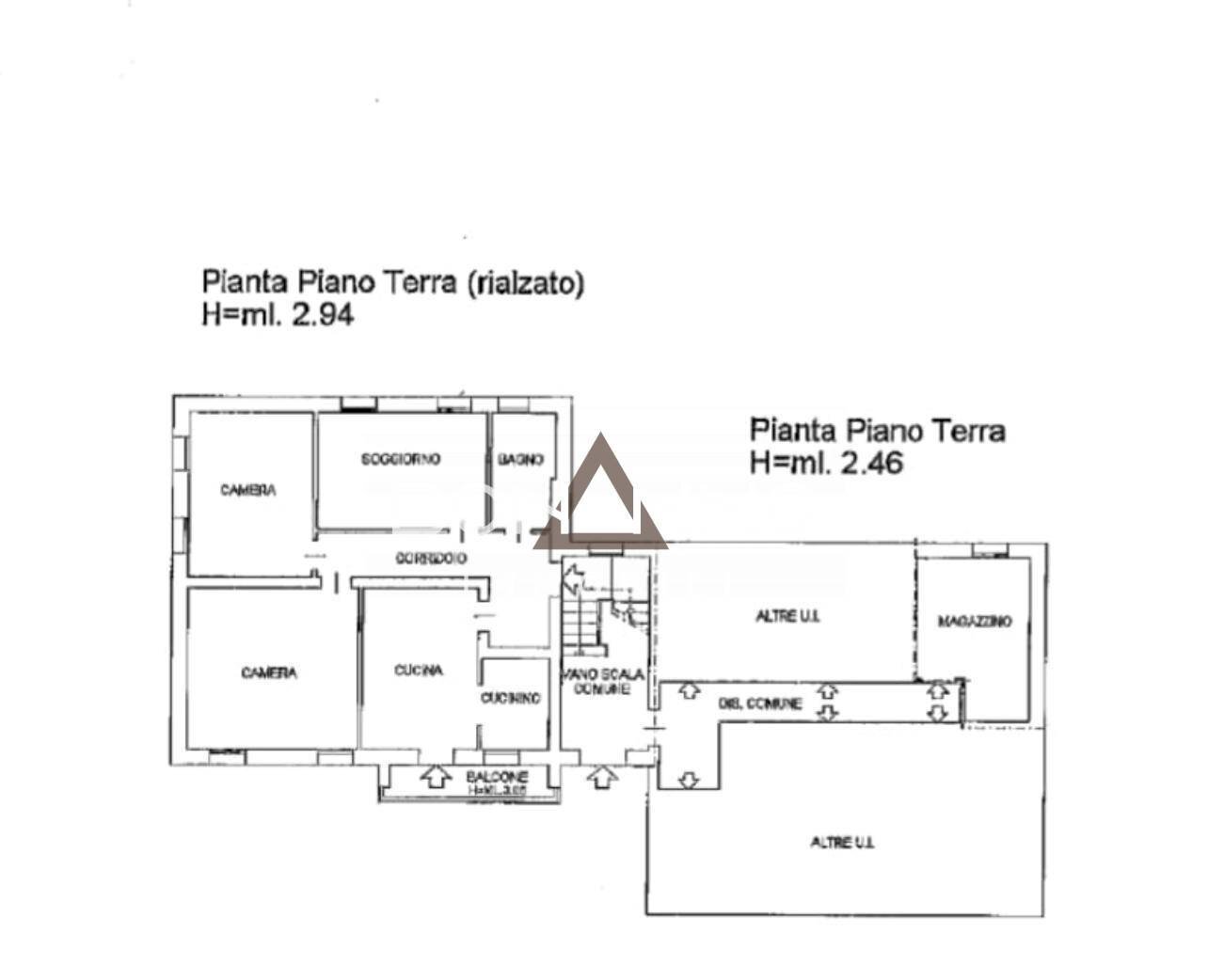 Foto 36 - Four-room apartment Via Verdi
 
1, Castelfranco Veneto - floor plans 1