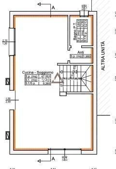 Foto 6 - Villa a Schiera VIA JACOPO DA PONTE, Asolo - planimetria 1