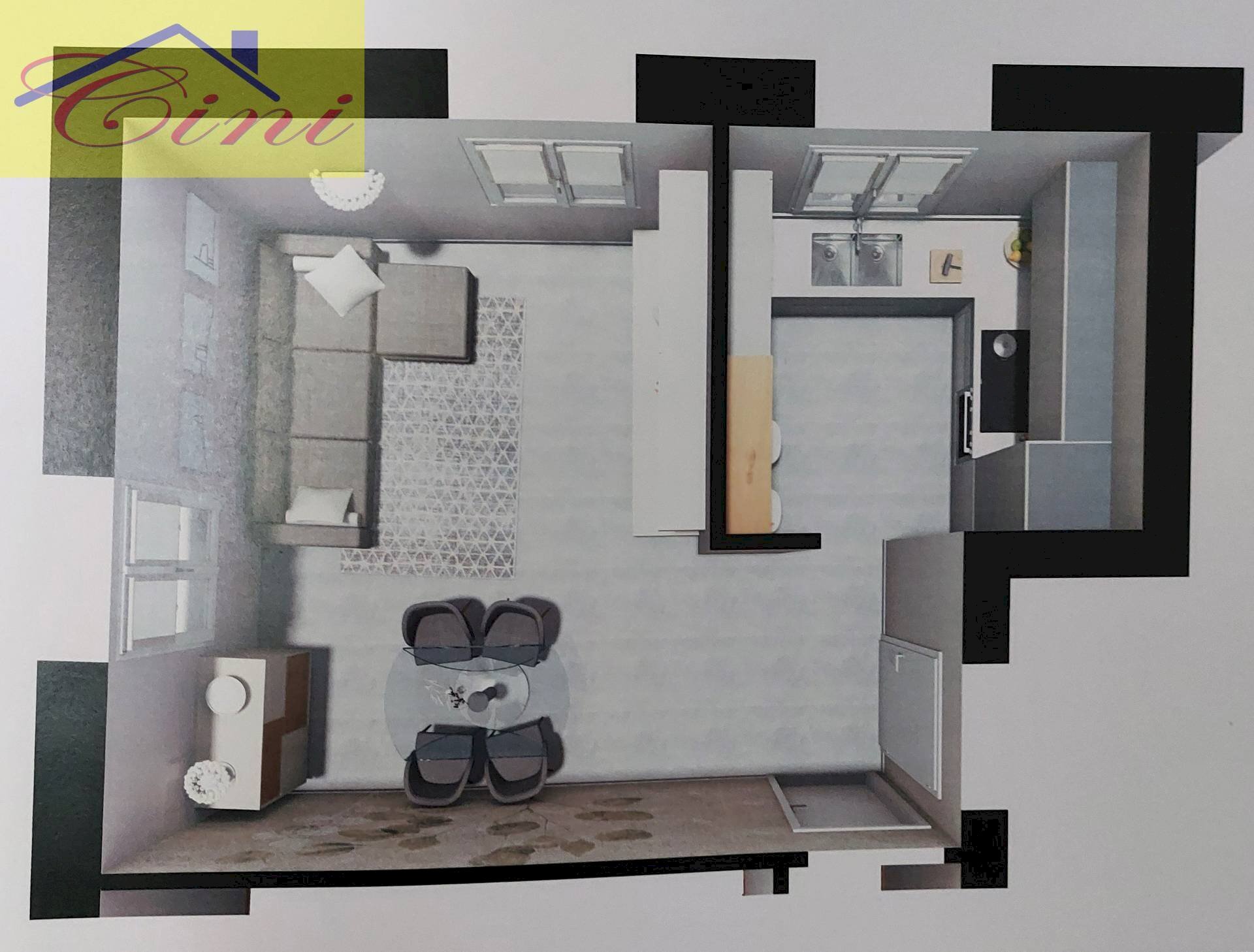 Foto 3 - Trilocale via europa, Airuno - planimetria 1