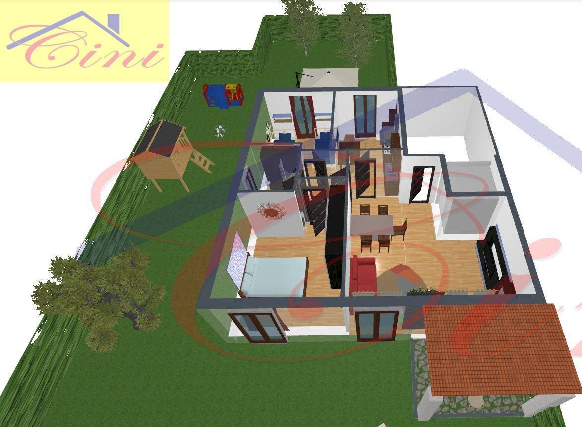 Foto 34 - Trilocale VIA ALESSANDRO MANZONI, Malgrate - planimetria 1