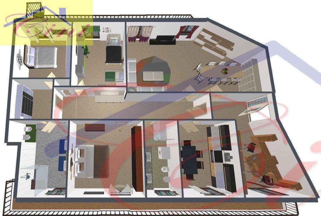 Foto 48 - Appartamento VIA CANTARELLI, Lecco - planimetria 1