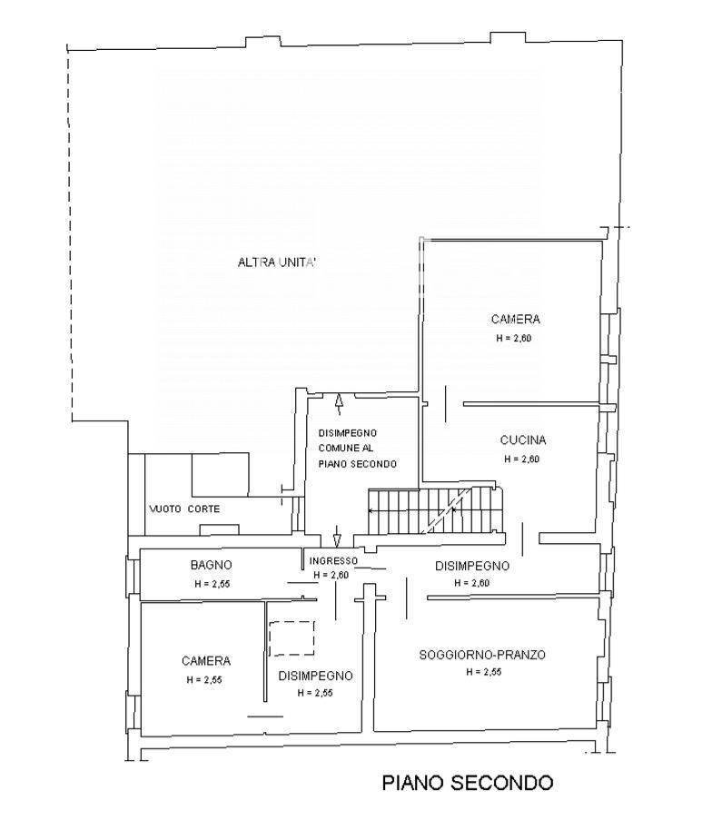 Foto 15 - Appartamento Giardini, Venezia - planimetria 1