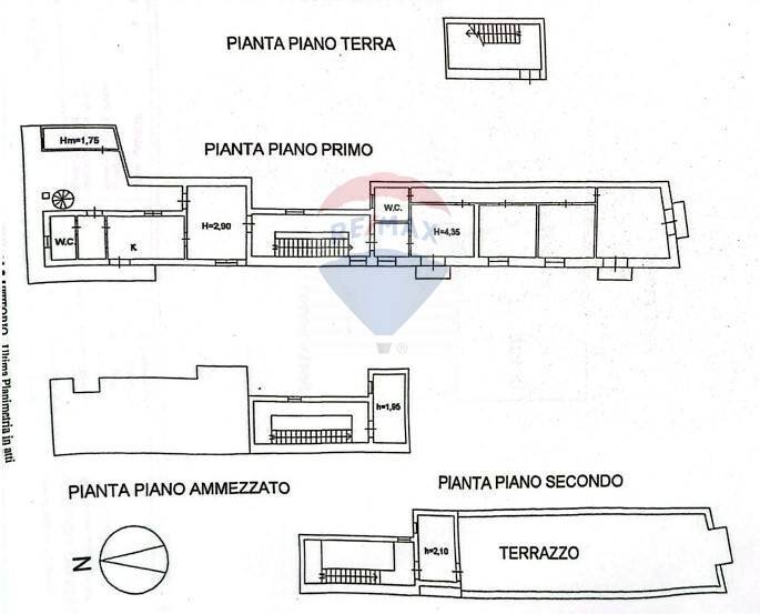 Pianta 2D - Casa indipendente Via Francesco Crispi
 
83, Mascali - planimetria 1