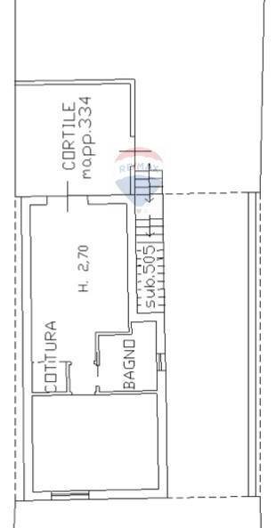 Pianta 2D - Bilocale Via Manzoni
 
205, Casalmaggiore - planimetria 1