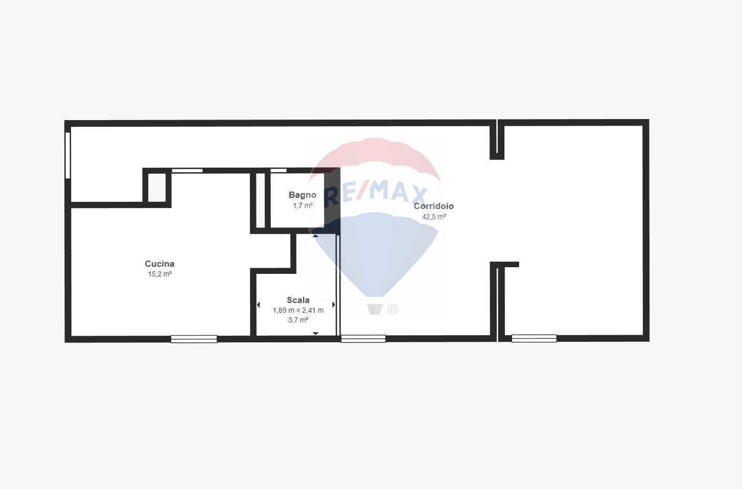 Pianta 2D - Appartamento Via XX settembre
 
54, Ferrara - planimetria 1