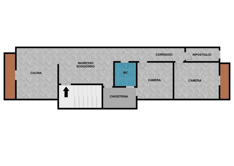 Foto 21 - Four-room apartment vittorio emanuele orlando
 
30, Ficarazzi - floor plans 1