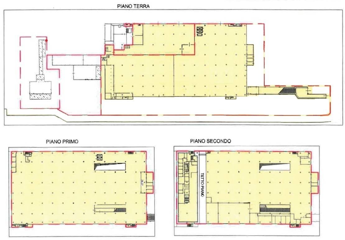 Foto 2 - Capannone Via Caluso
 
50, Chivasso - planimetria 1