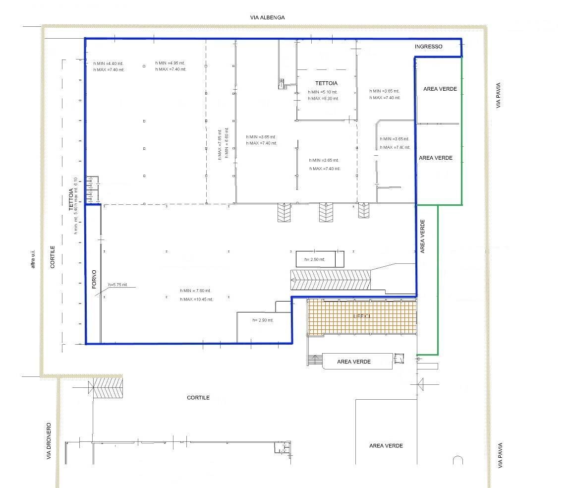 Foto 2 - Capannone Via Pavia
 
71, Rivoli - planimetria 1