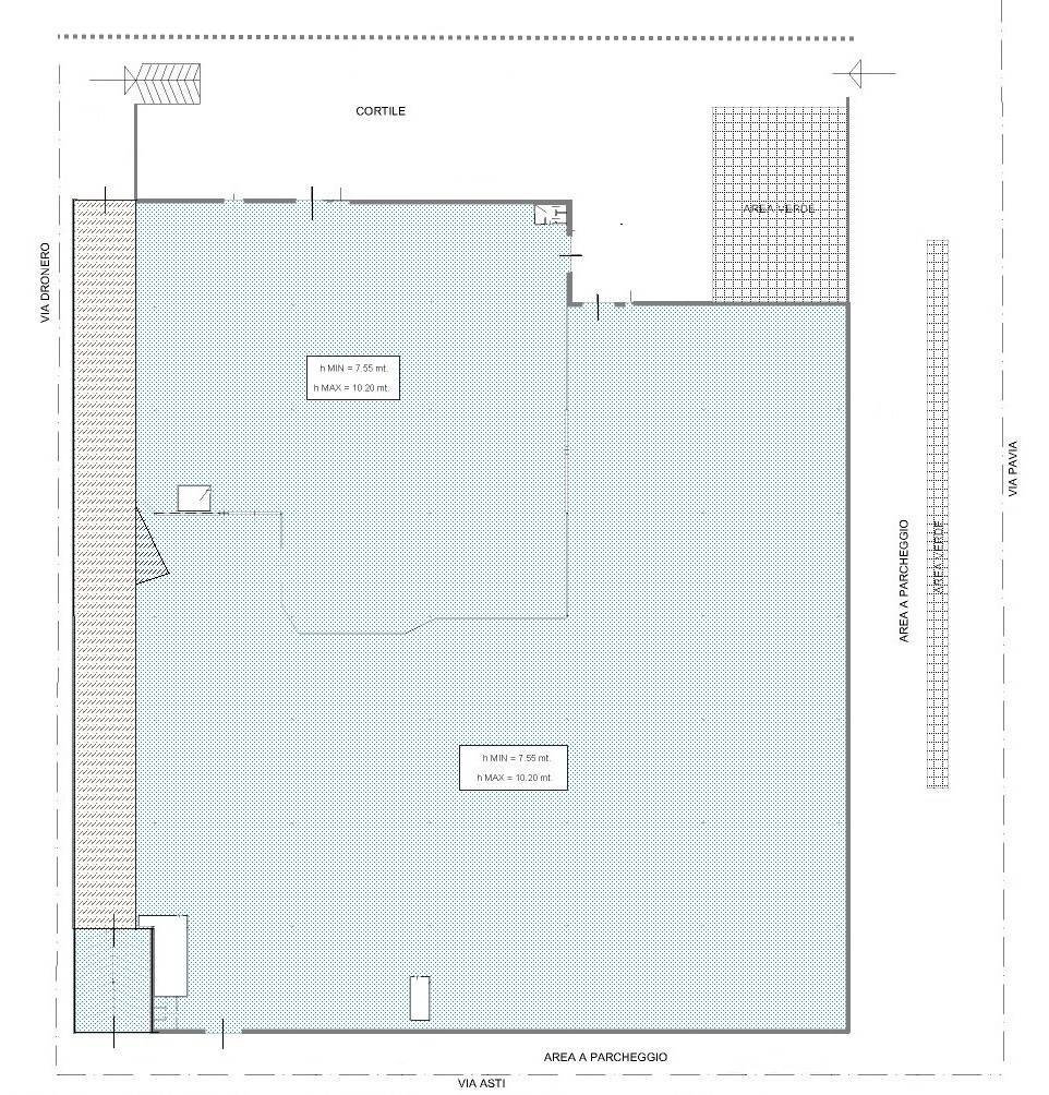 Foto 2 - Capannone Via Pavia
 
71, Rivoli - planimetria 1