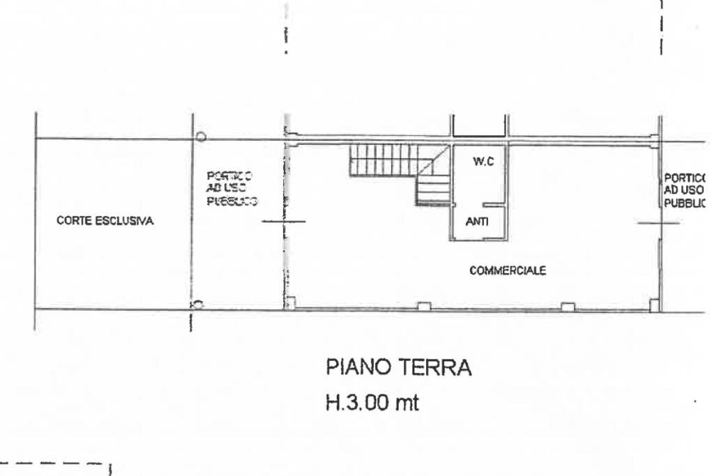 Box Viale Tritone, hamlet Pinarella, Cervia - floor plans 1
