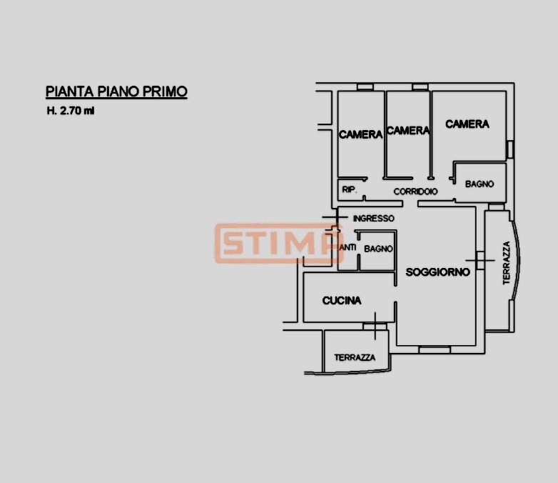 Foto 54 - Apartment Treviso - floor plans 1