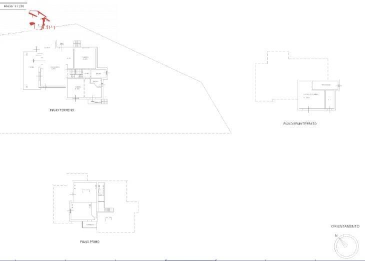 Foto 47 - Villa via Poggio alla Cuna
 
snc, Londa - floor plans 1