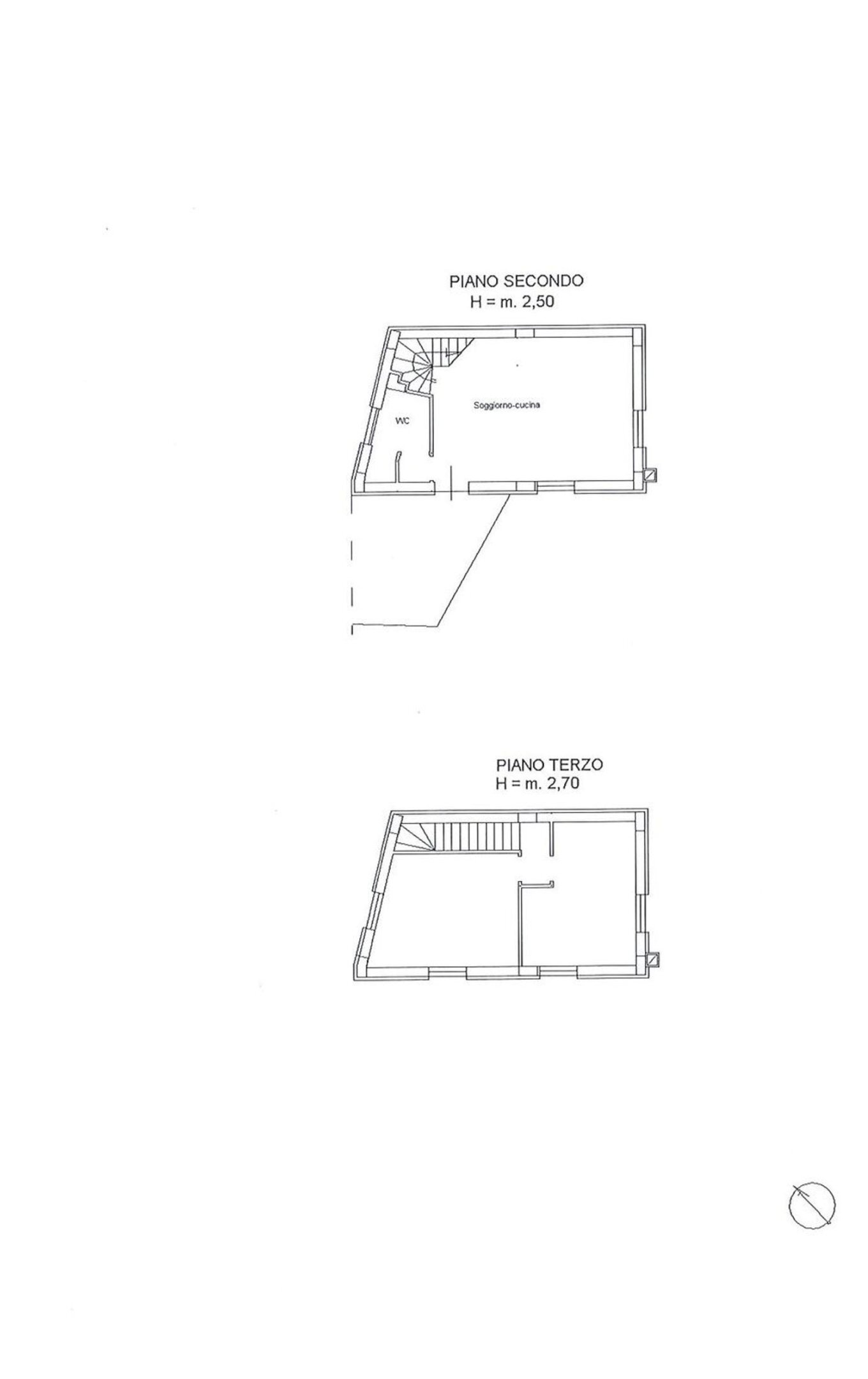 planimetria - Independent house Acquasanta Terme - floor plans 1