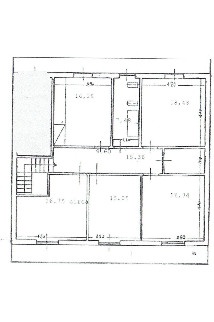 Appartamento via Guglielmo Marconi, Montelupo Fiorentino - planimetria 1