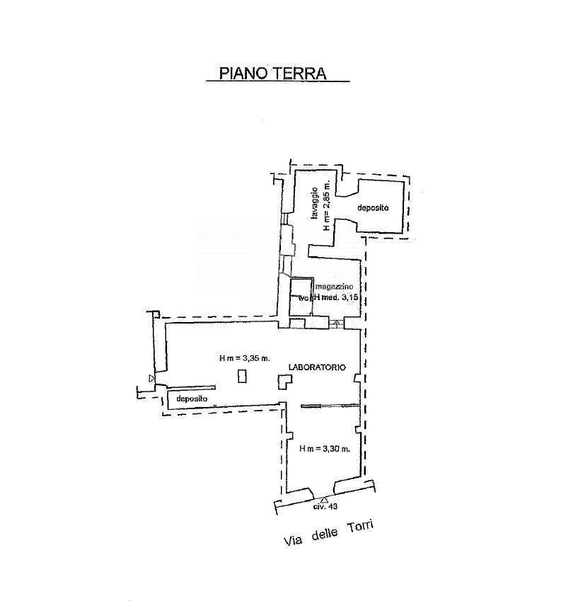 Foto 18 - Laboratory Via delle Torri
 
43, Tarquinia - floor plans 1