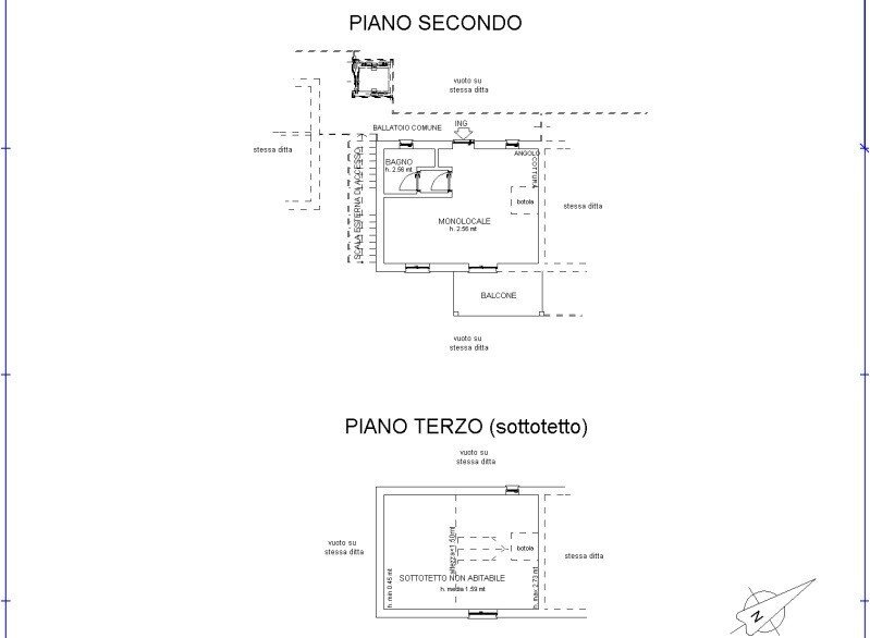 Attico corso Nizza, 56, Limone Piemonte - planimetria 1
