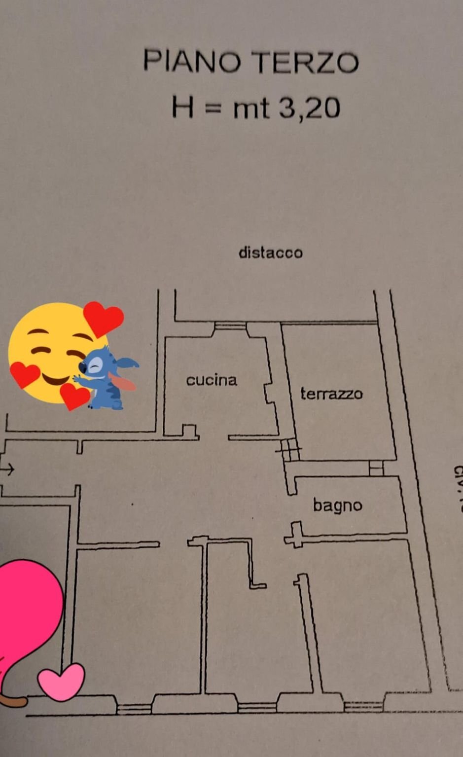 Quadrilocale Genova (zona Sampierdarena) - planimetria 1