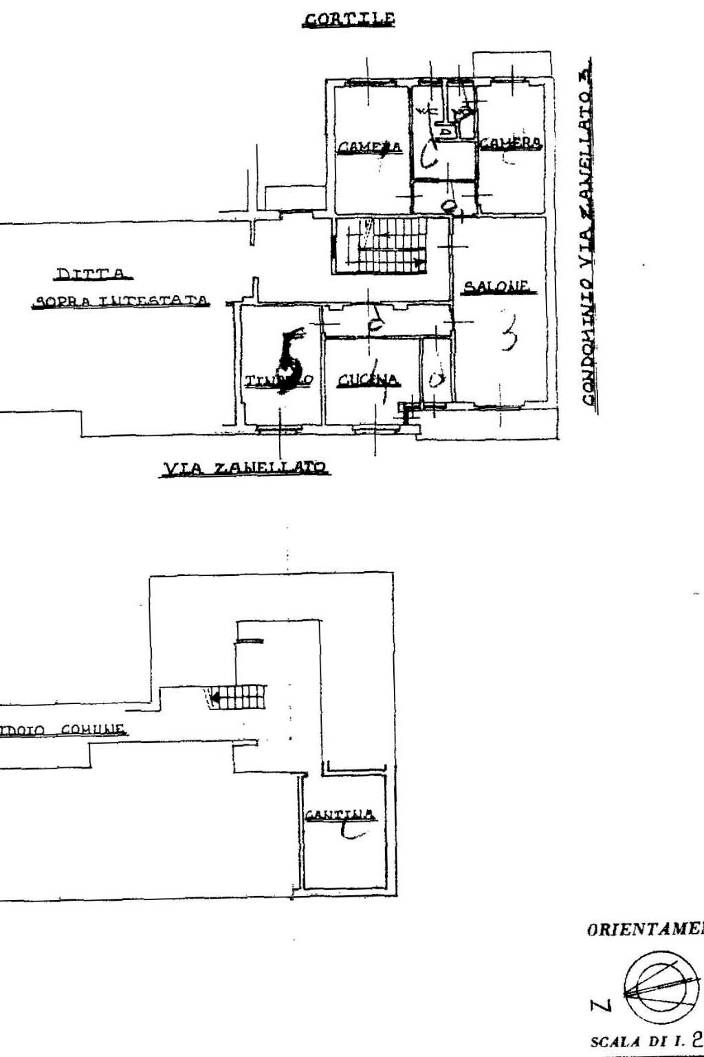 Appartamento via Vittorio Zanellato, 1, Venaria Reale - planimetria 1