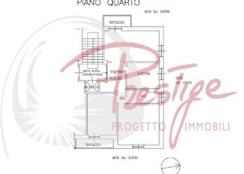 Planimetria - Quadrilocale galleria Giuseppe Zavaroni, La Spezia - foto 1
