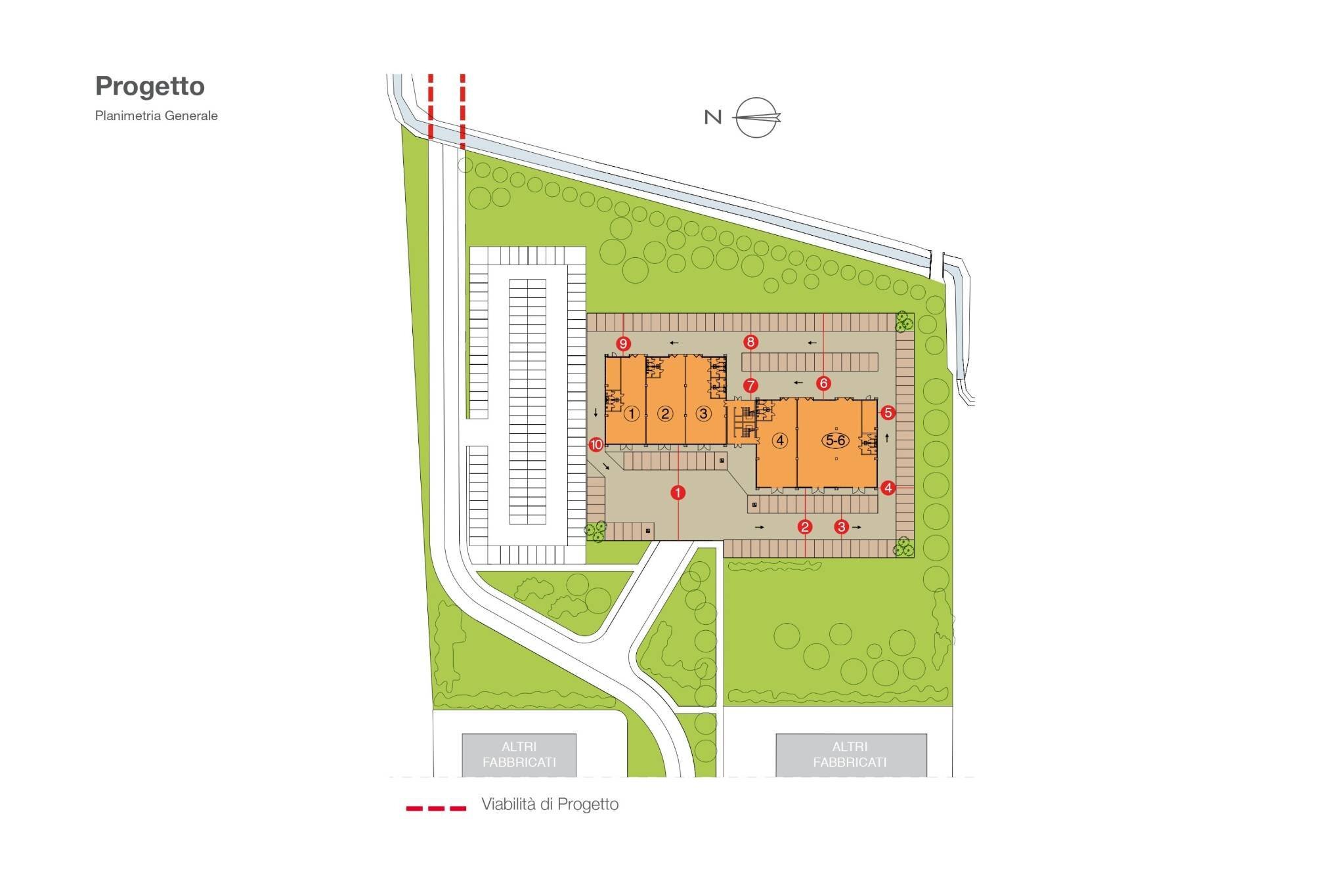 Office via Bruno Buozzi, Granarolo dell'Emilia - floor plans 1