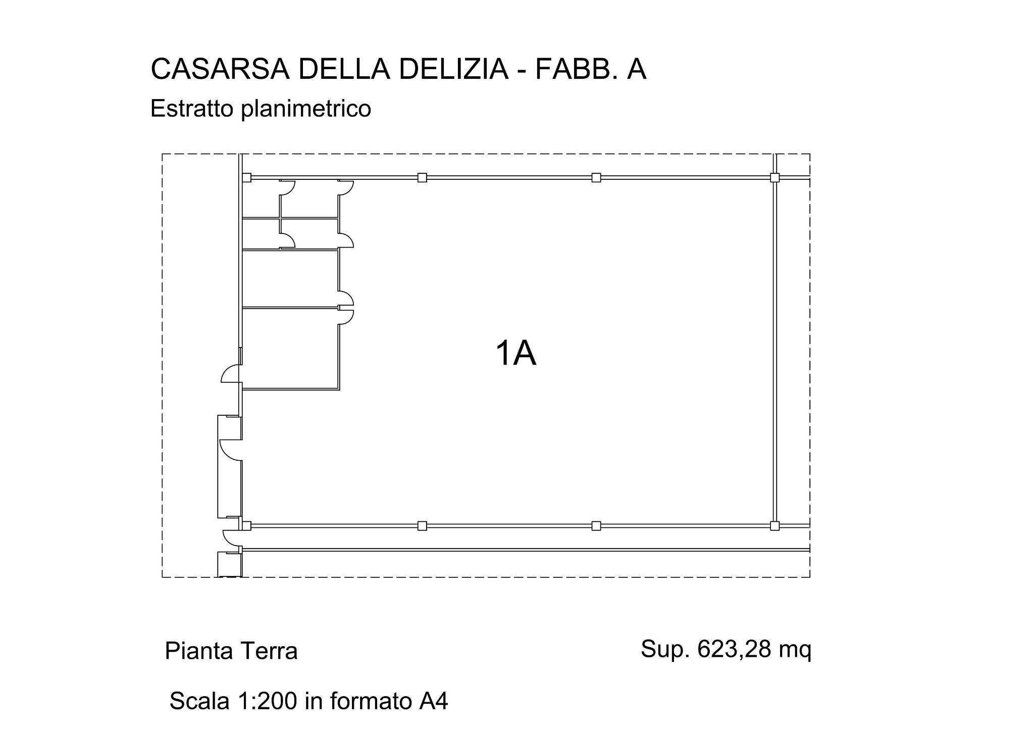 Capannone via Valcunsat, 10, Casarsa della Delizia - planimetria 1