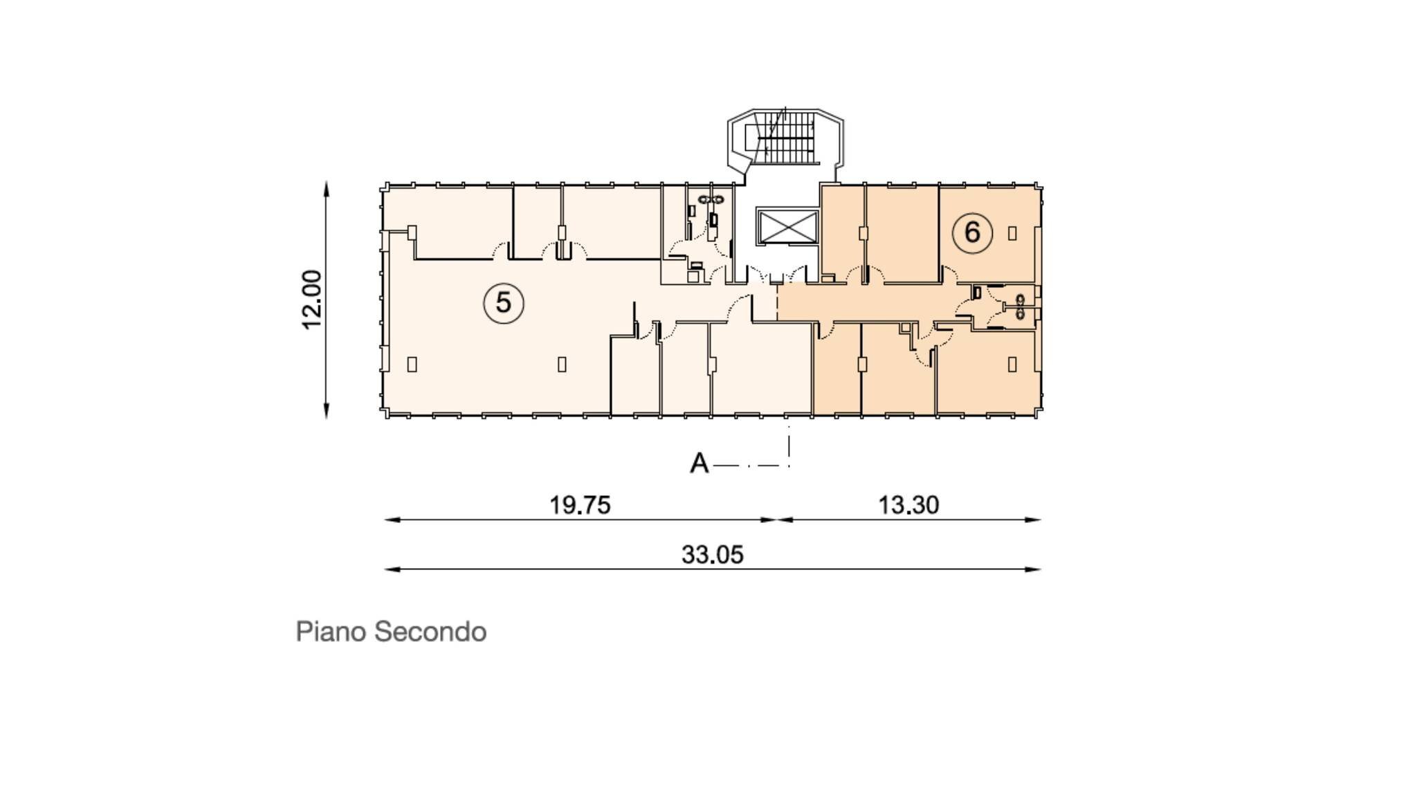 Ufficio viale dell'Industria, 17, Caponago - planimetria 1
