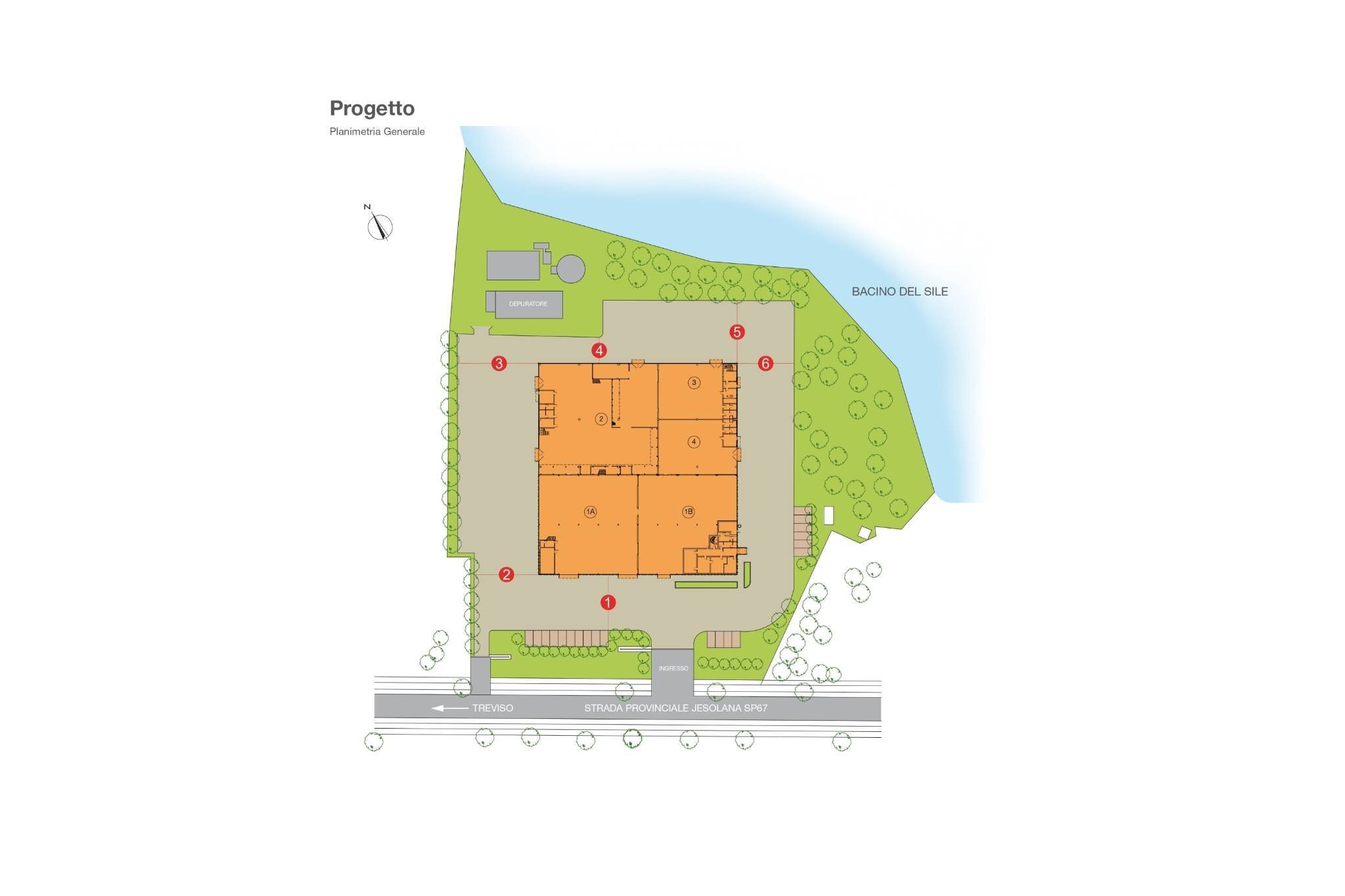 Shed via Principale, 139, Casier - floor plans 1