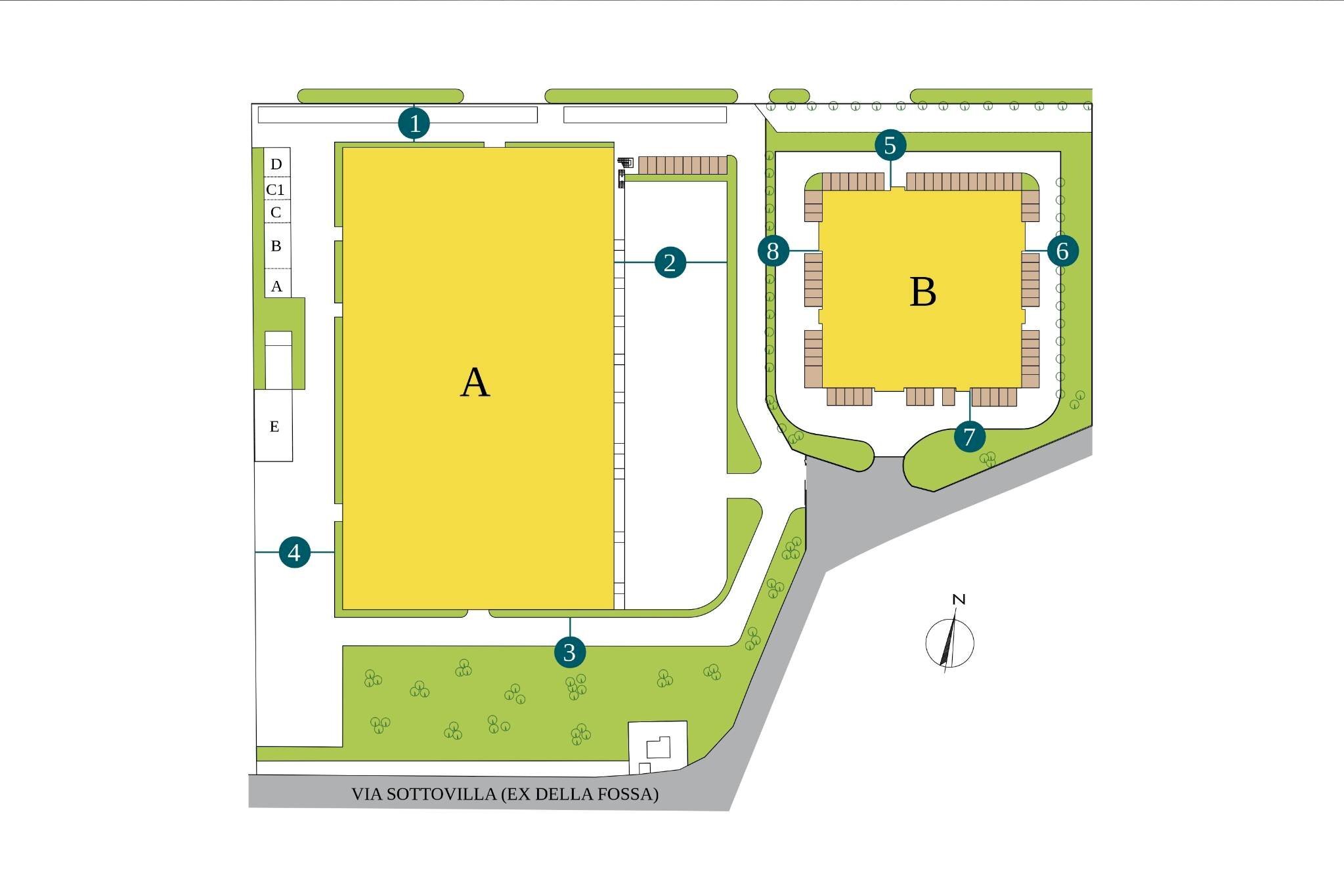 Capannone via Villafranca, 4, Zoppola - planimetria 1