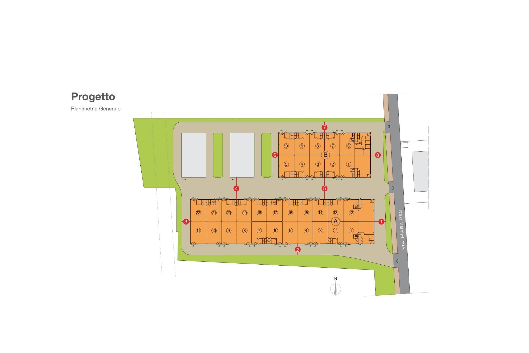 Shed via Via Masieres, San Quirino - floor plans 1
