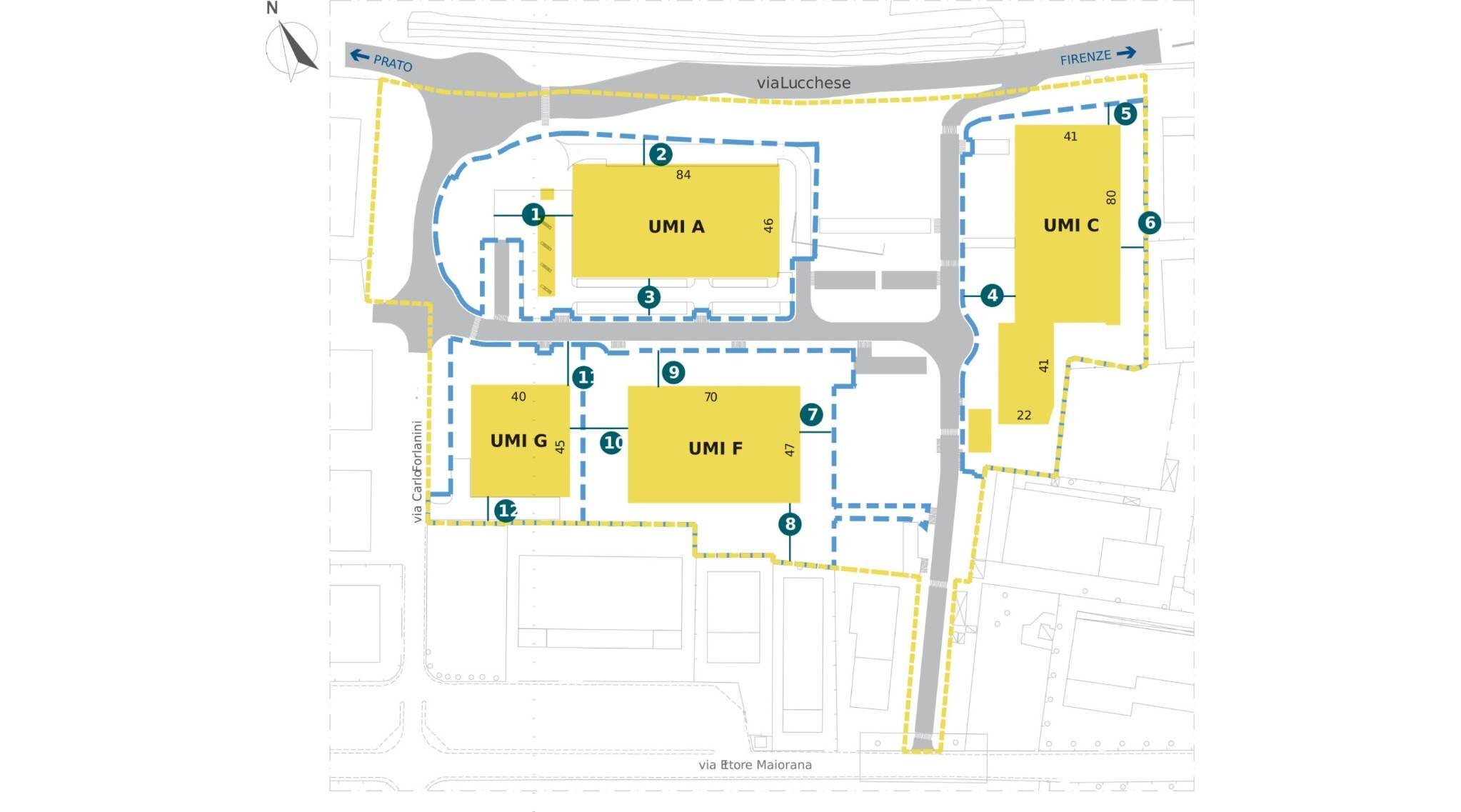 Negozio via Lucchese, Sesto Fiorentino - planimetria 1