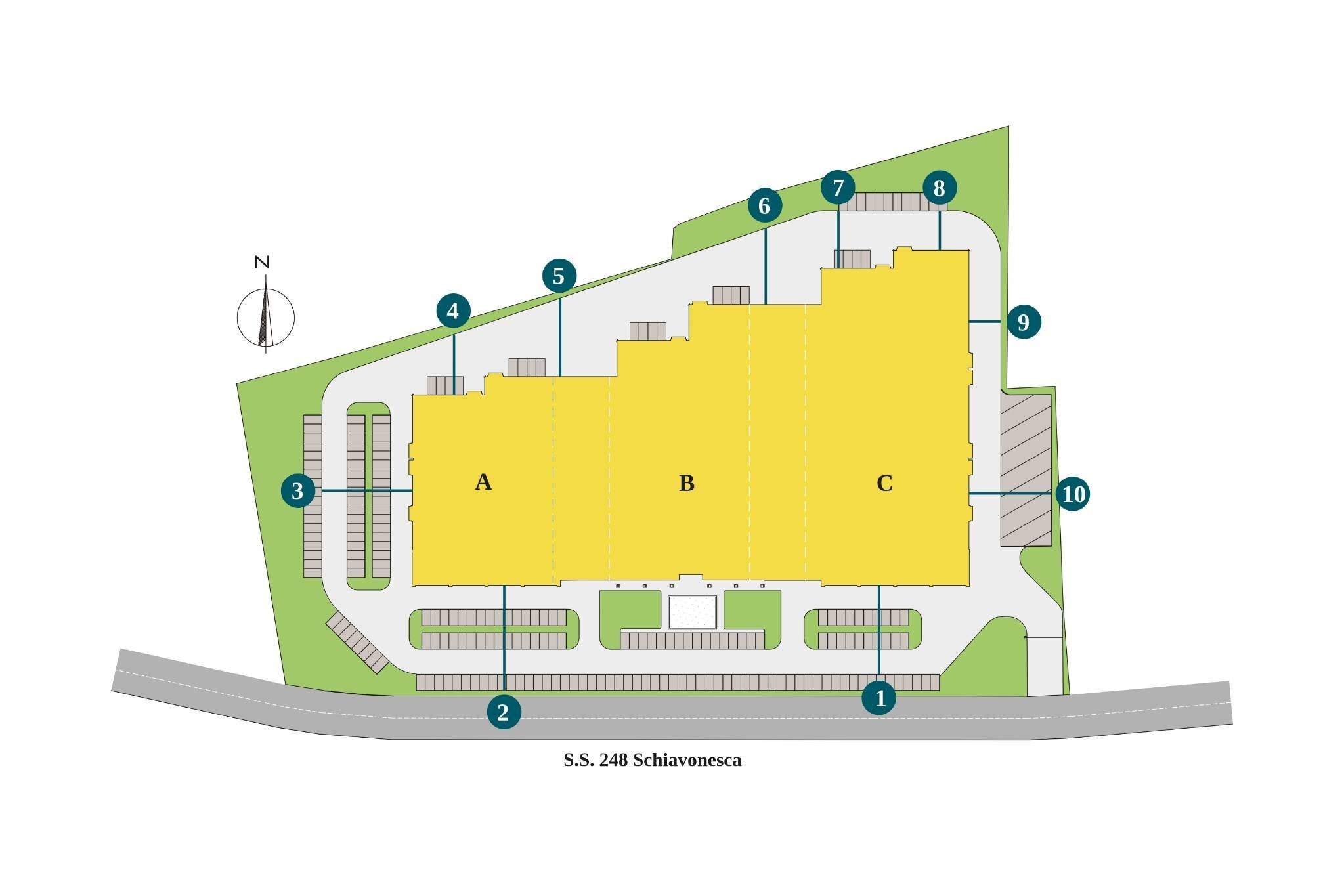 Ufficio via Priula, Nervesa della Battaglia - planimetria 1