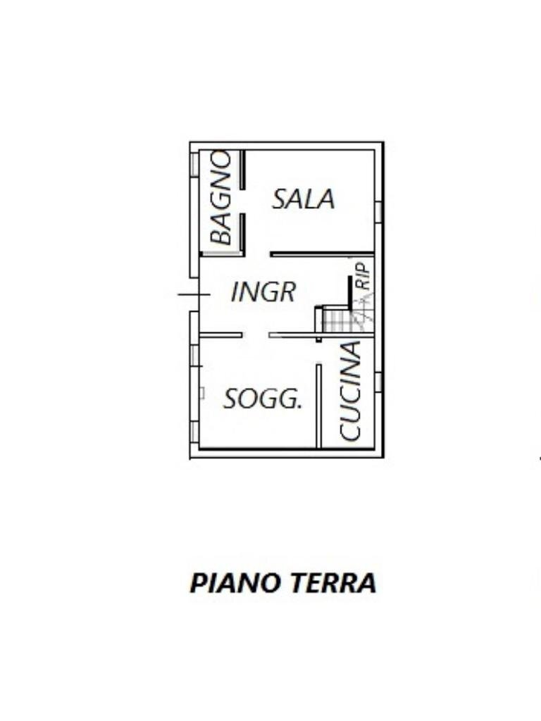 Independent house Via Padusa, Poggio Renatico - floor plans 1