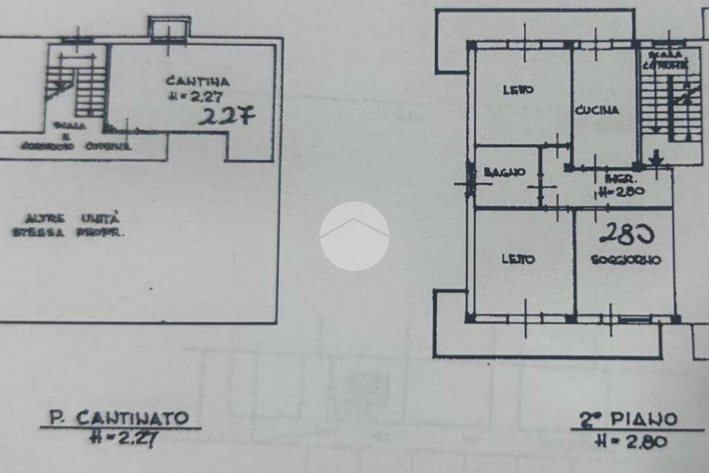Three-room apartment Via Giovanni Amendola, Rimini - floor plans 1