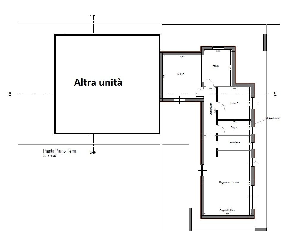 112 mq.jpg - Rustico Via Michelica Malvagia 16, Modica - planimetria 1