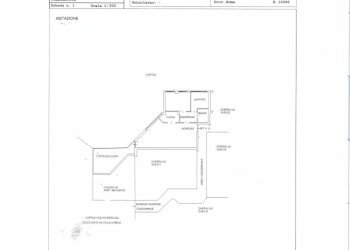 Planimetria - Bilocale Via Colle Aurelio 1100, Roma - foto 16
