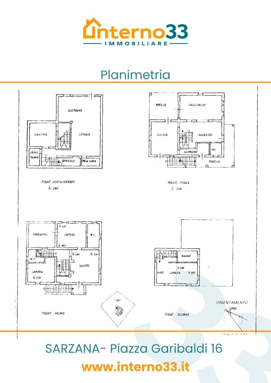 Cover planimetrie.png - Villa Via Isola 51, Luni - floor plans 1
