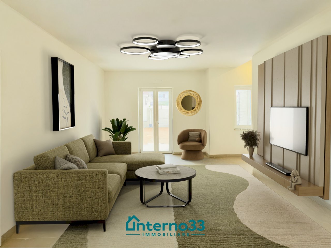 Render 6 - Villa a Schiera Via Dogana 30, Luni - foto 1