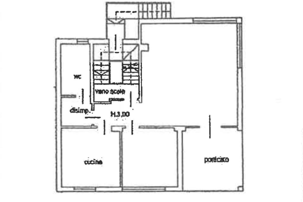 Porzione di casa Via Milano, Cesano Boscone - planimetria 1