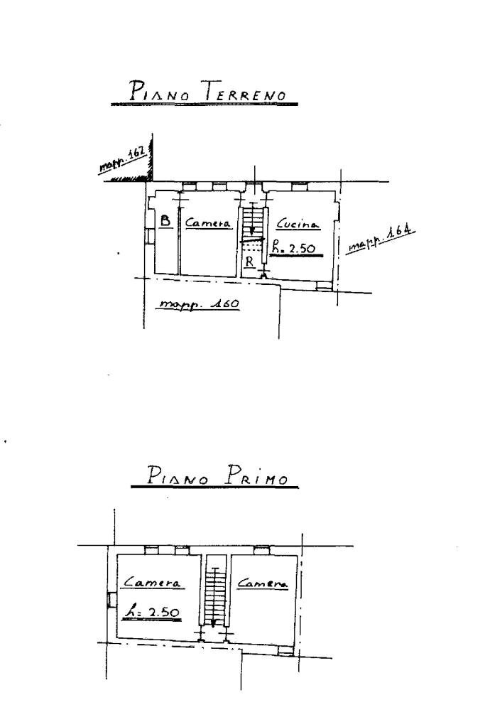 Independent house Via Ronco, Gremiasco - floor plans 1