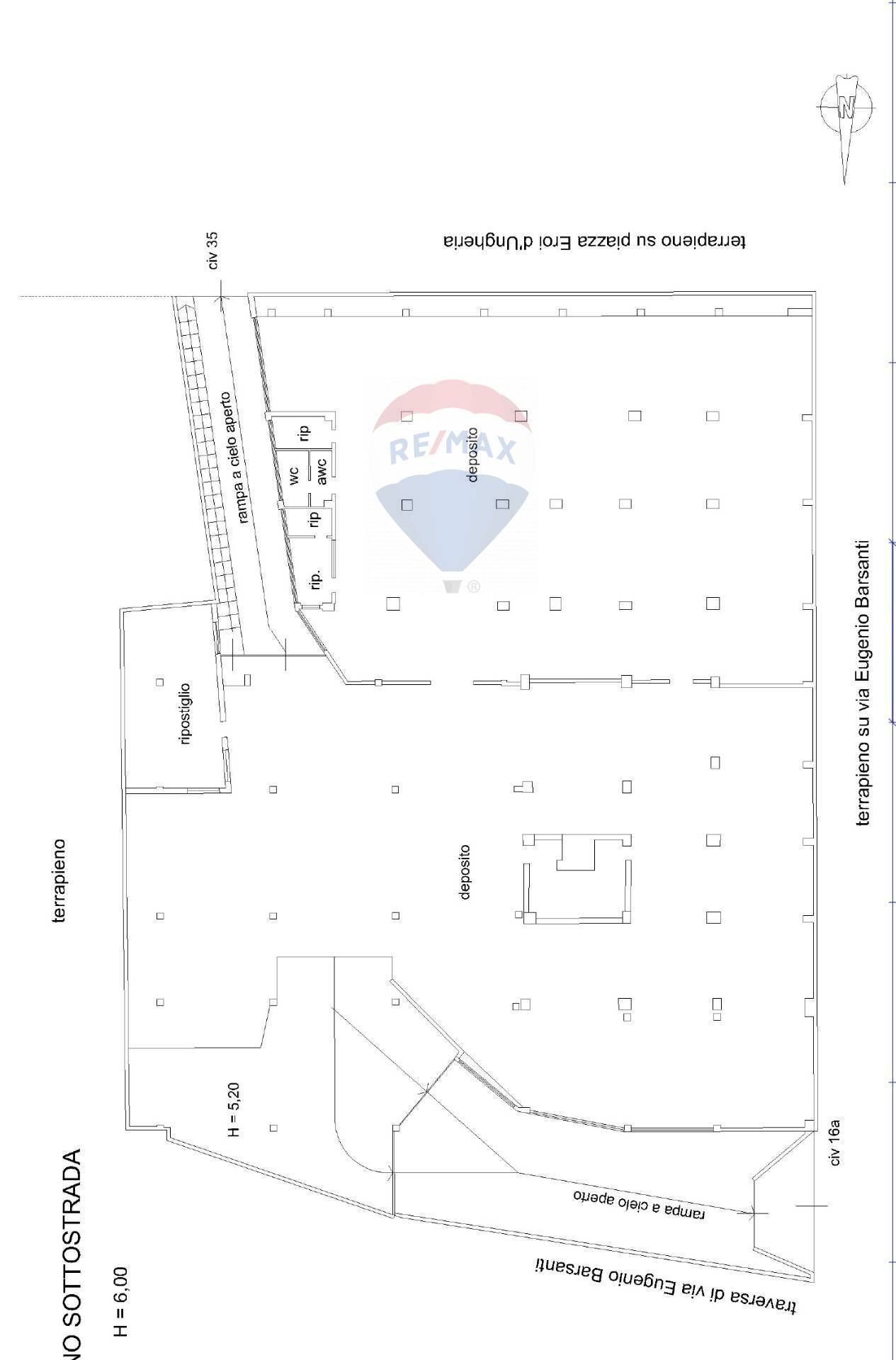 Foto 78 - Locale Commerciale Via Eugenio Barsanti
 
16/A, Catania - planimetria 1