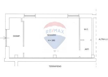 Pianta 2D - Ufficio Via Alessandro Arienti
 
1, Perugia - foto 5