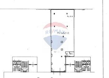 Pianta 2D - Locale Commerciale Via Romeo Gallenga
 
54, Perugia - foto 1