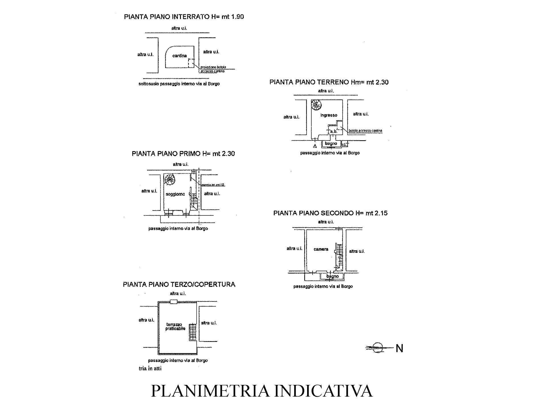 Foto 16 - Three-room apartment Via al Borgo, Pianezza - floor plans 1