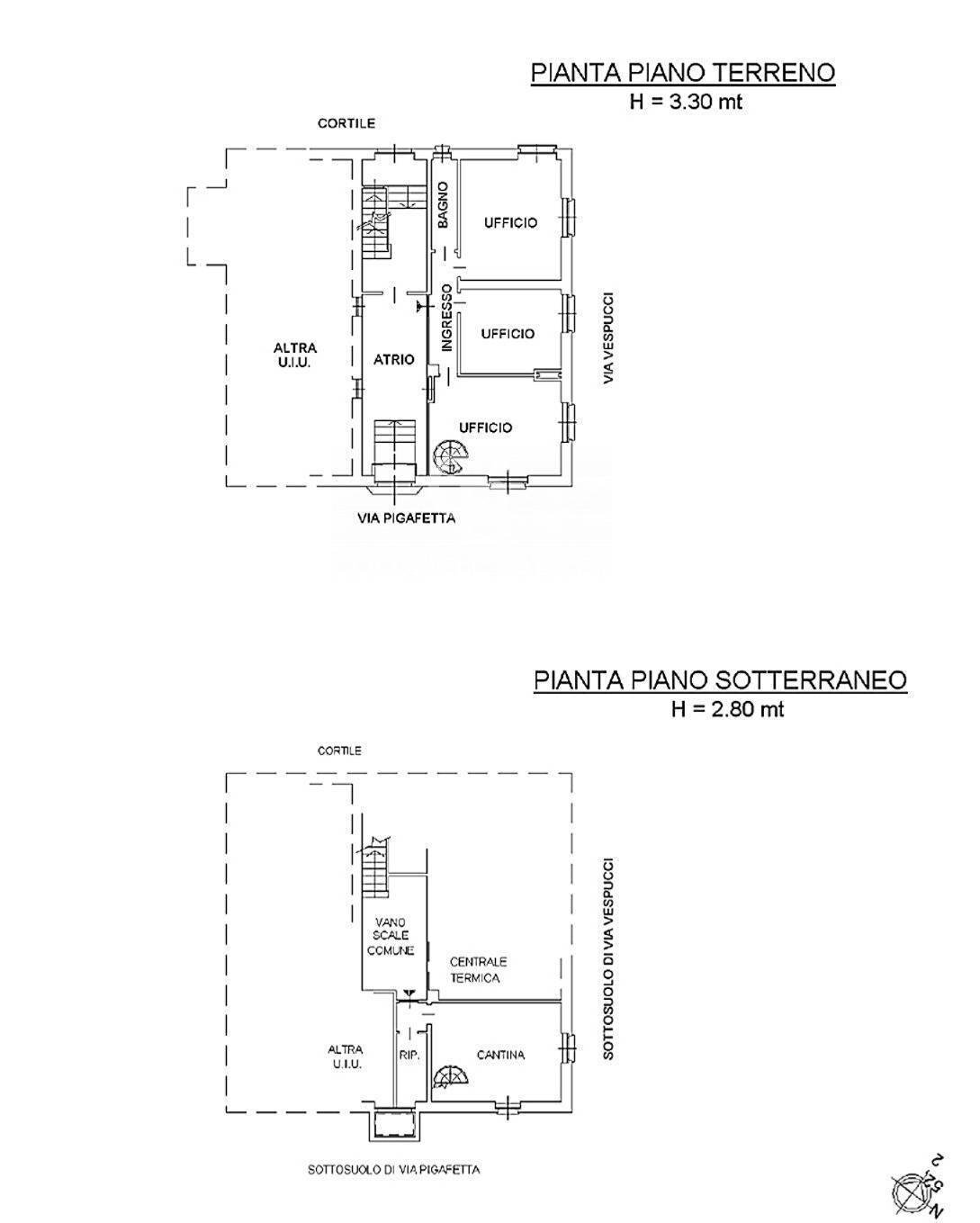 Foto 29 - Office Via Pigafetta
 
32, Torino - floor plans 1